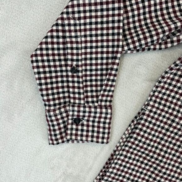 ABERCROMBIE & FITCH Flannel Shirt Men Medium Multi Check Oversized Soft A&F NWOT - Picture 13 of 13